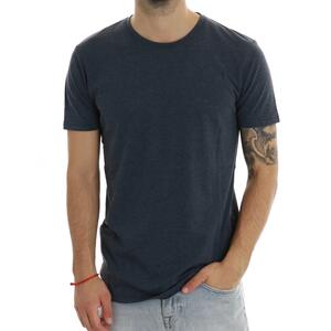 T-SHIRT ROCK SOLID BLU